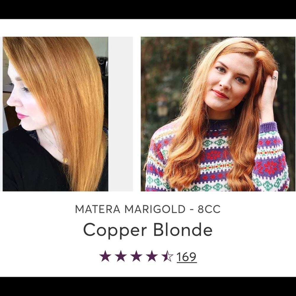 Madison Reed Hair Color- Matera Marigold 8CC